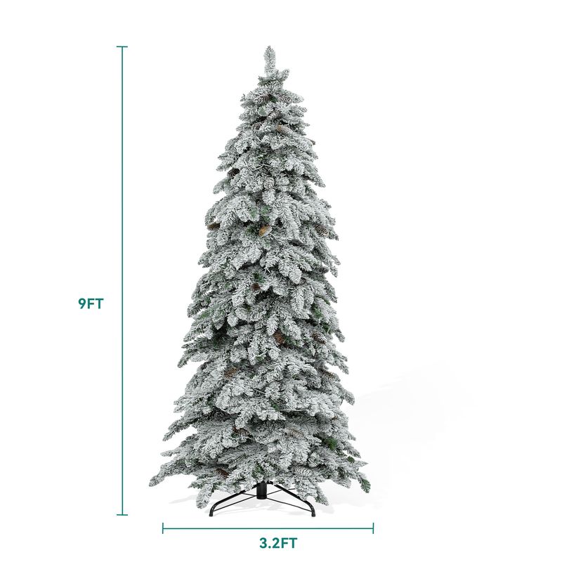 artificial christmas tree with lights