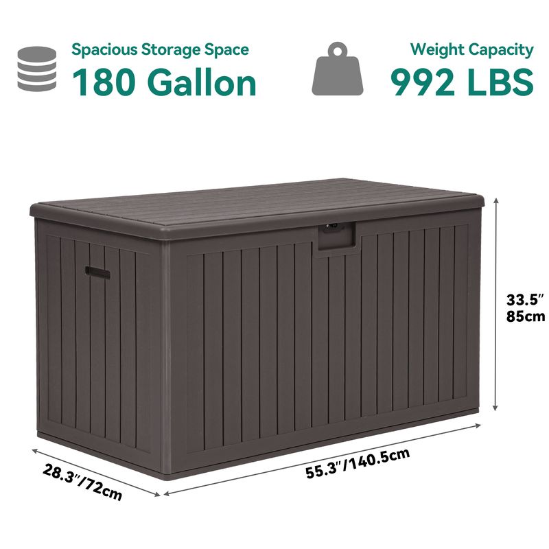 Yitahome | 8x6 ft White Metal Outside Storage Shed Kits with