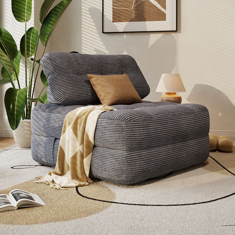 foldable sofa chair with lumbar support, compact folding sofa for small spaces, space-saving corduroy sofa, 30D foam folding lounge chair, no-assembly foldable sofa, apartment-friendly folding sofa, gray foldable sofa bed, beige foldable sofa bed, thick cushion folding chair, foldable sofa under $200, 300g corduroy folding sofa, folding sofa with 25cm cushion, easy-to-store foldable sofa, foldable sofa for studio apartments, lightweight foldable sofa chair, modern foldable sofa chair, folding sofa with high-density foam, yitahome folding sofa, yitahome foldable sofa chair, best yitahome foldable sofa, yitahome corduroy folding sofa