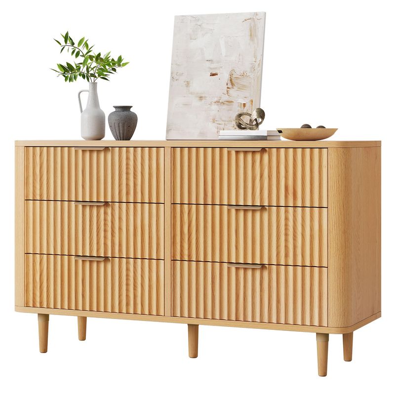 6 Drawer Double Dresser