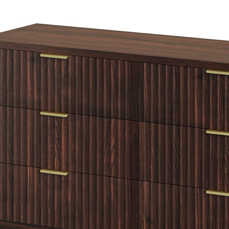 dresser with 6 drawers