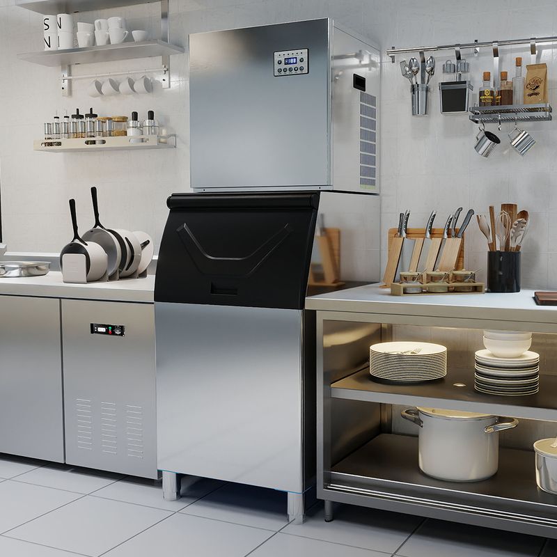 industrial ice maker machine