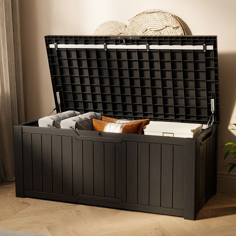 black storage box