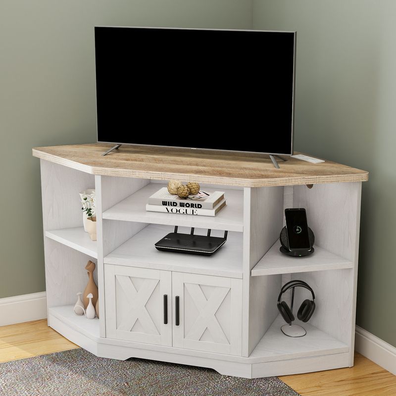 corner tv stand for 55 inch tv