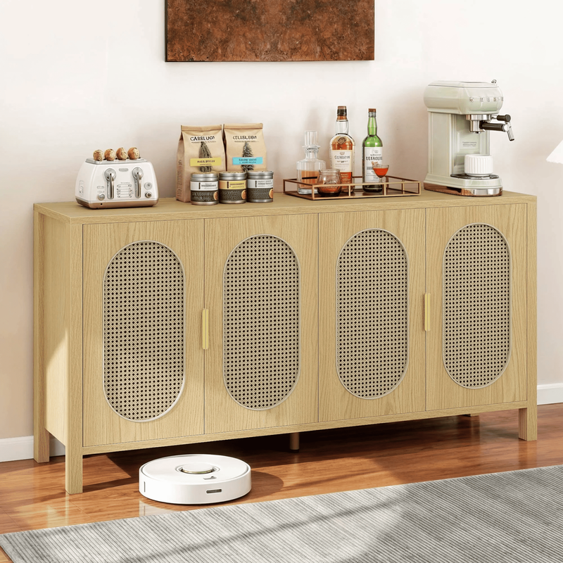 Side view of the cabinet dressers