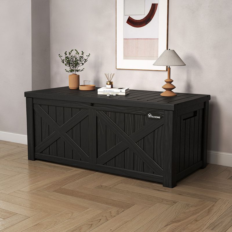 black storage bin​, storage bin​, resin storage bin​, storage bin with lid​, toy storage bins, black storage bins with lids, storage box, black storage box​, black storage box with lid