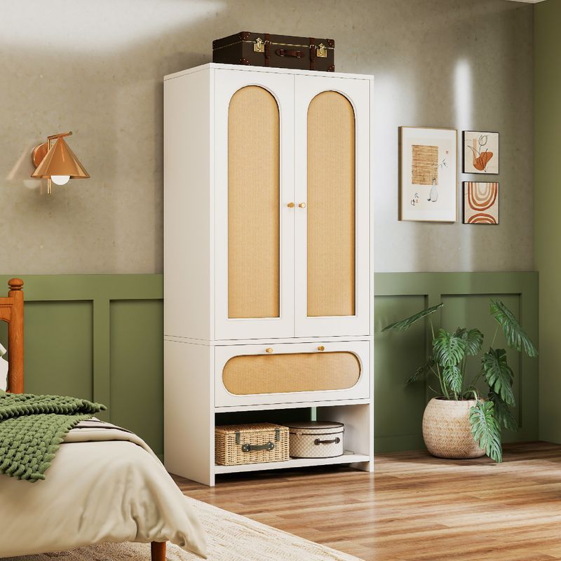 side view of Minimalist Wardrobe