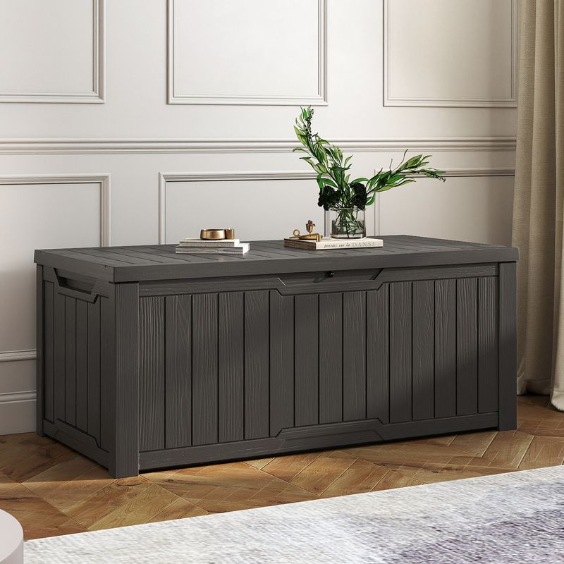 dark grey deck box