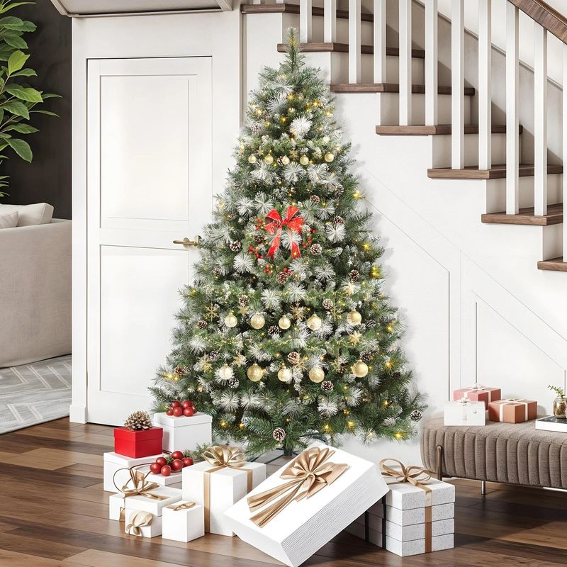 Pre-Decorated Scotch Pine Christmas Tree