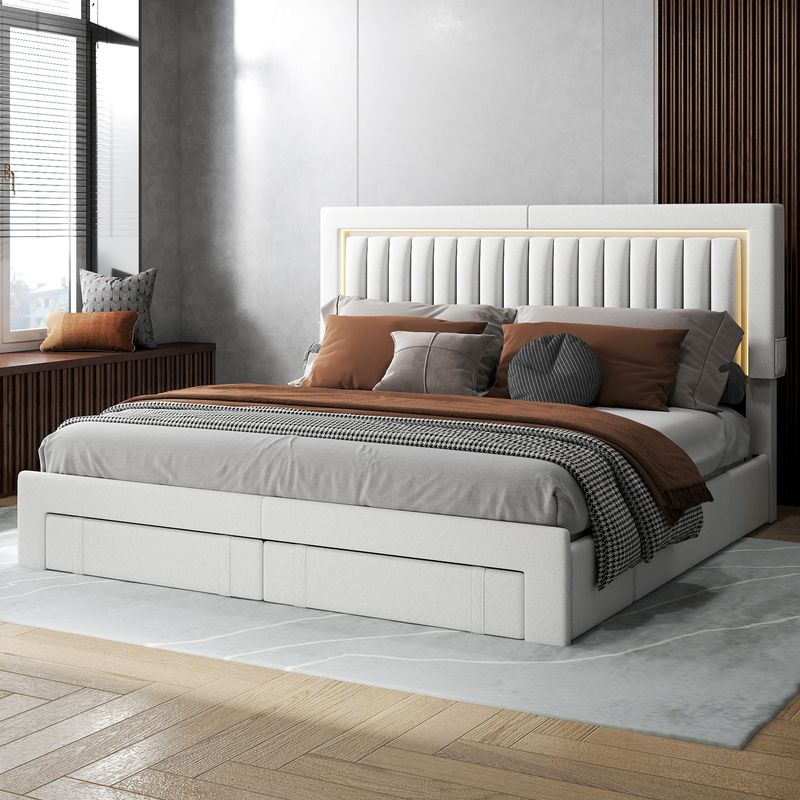 king size adjustable bed frame