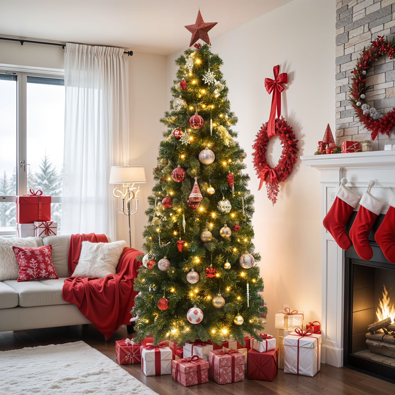 7.5ft Green Christmas Tree