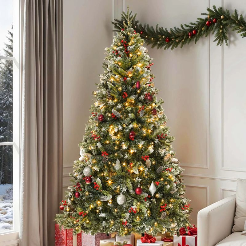 Pre-Decorated Artificial Christmas Tree