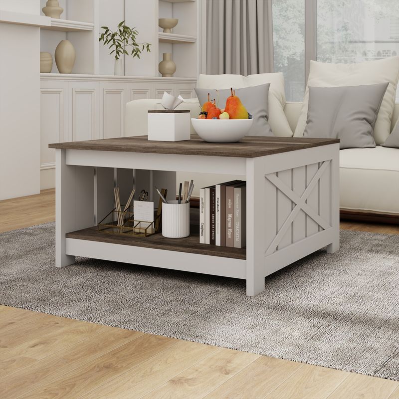 coffee table with storage