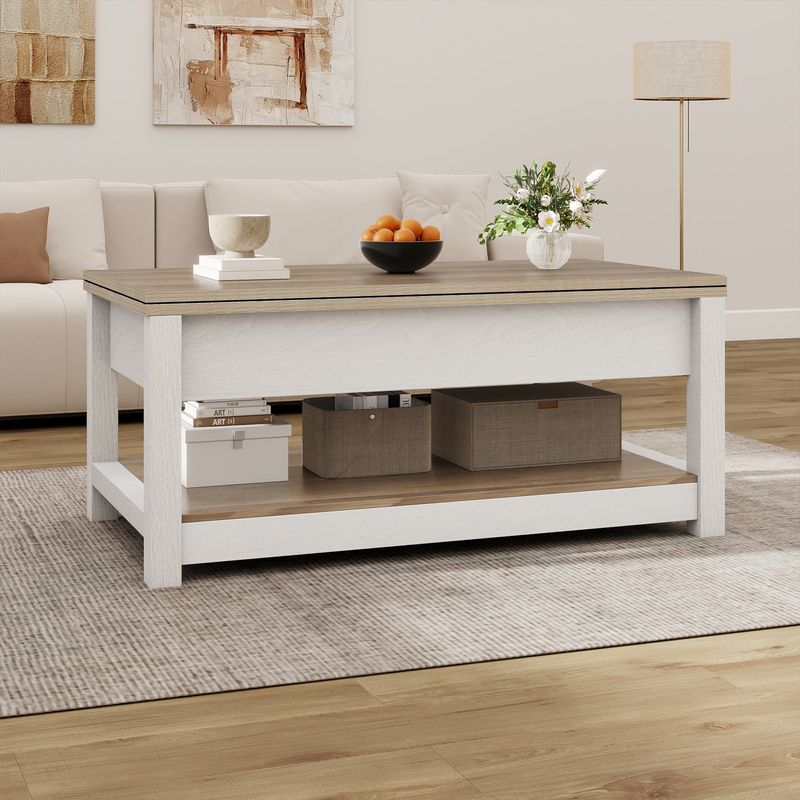 lift top storage coffee table