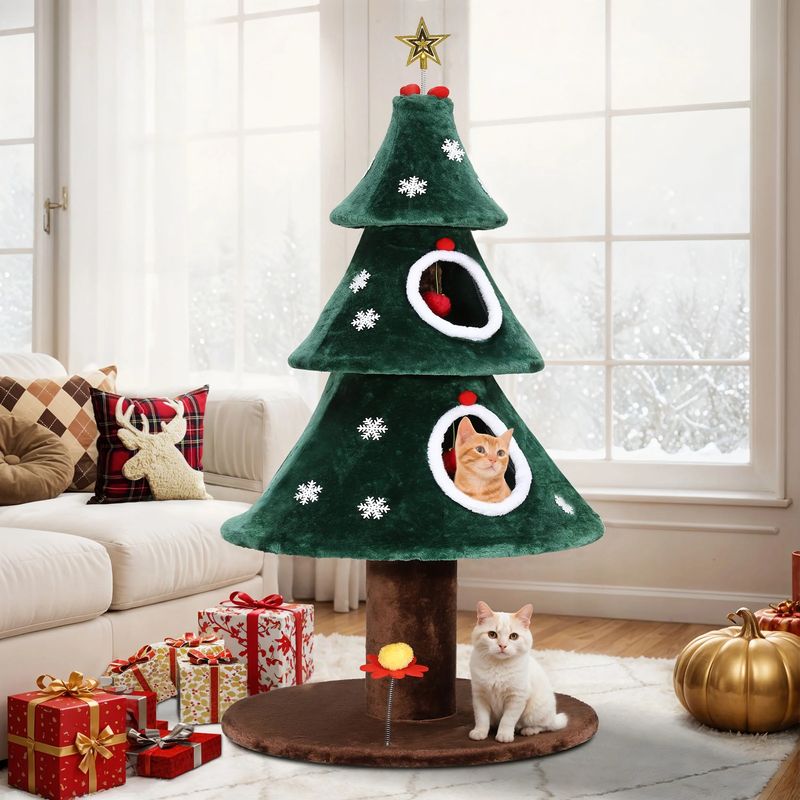 christmas cat tree