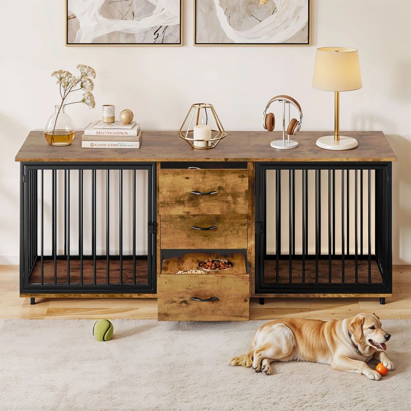 double dog crate