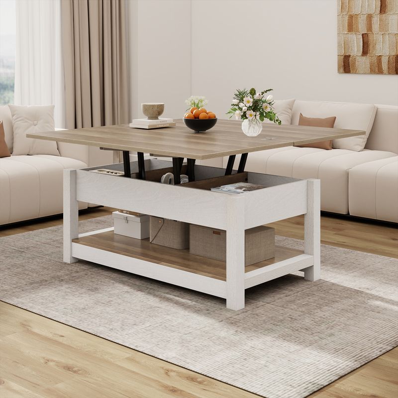 lift top storage coffee table