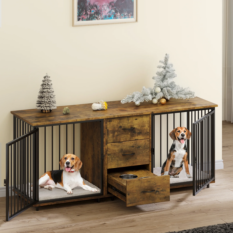 double dog crate