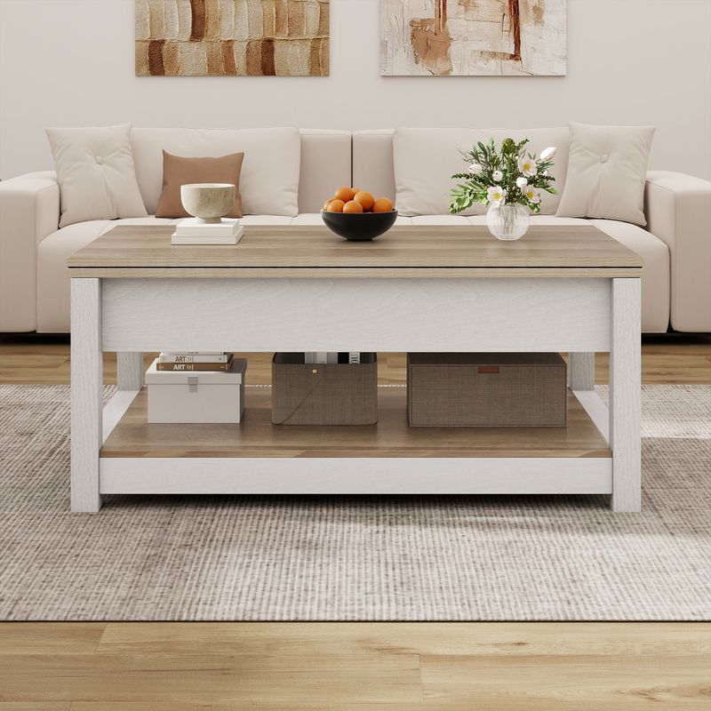 lift top storage coffee table