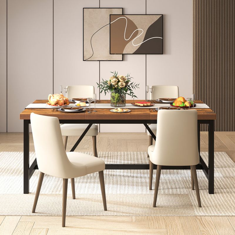Kitchen Dining Table for Thanksgiving Day