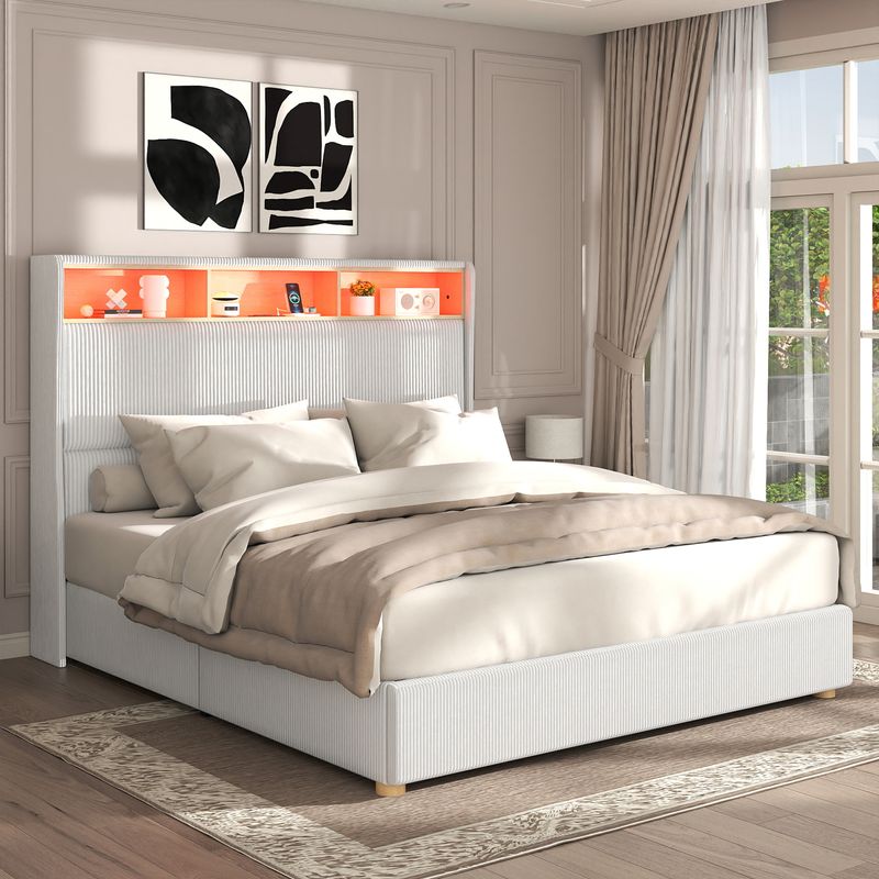 corduroy king bed frame, king size bed frame with headboard, storage king size bed frame, white wooden bedframe, king bed frame with headboard white, king size bed frame with storage, white king size bed frame, white king bed frame with headboard​