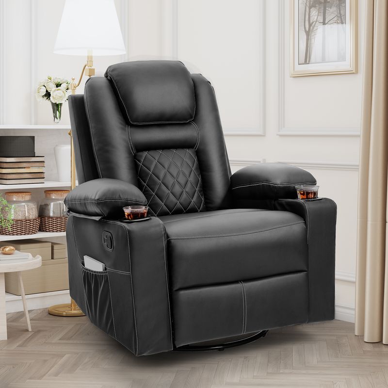 power swivel recliner, massage rocking chair, heated recliner chair, 360 degree swivel chair, manual recliner sofa, faux leather recliner, living room recliner chair, recliner with cup holders, therapeutic massage chair, home theater seating