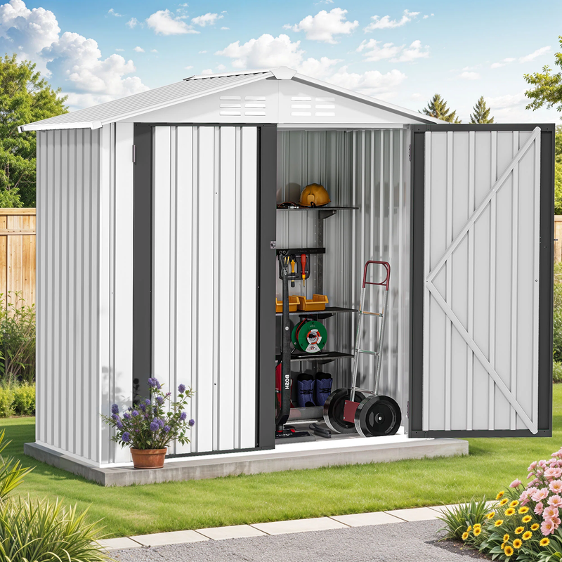 outdoor shed