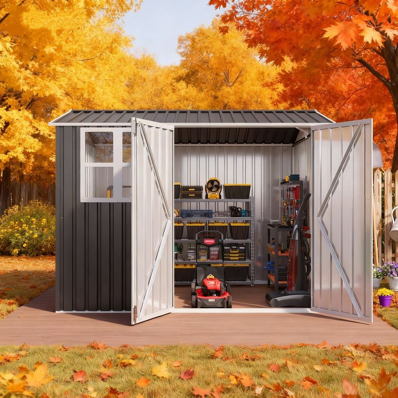 Outdoor Storage Tool Shed
