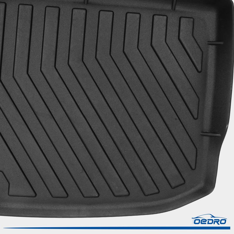 Complete Protection For Your Nissan Pathfinder: OMAC Semi-Custom Black Floor Mats & Cargo Liner Set (6 Pieces)