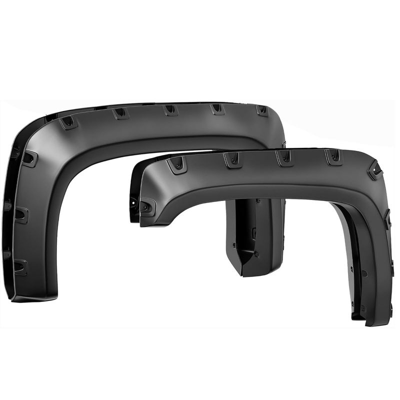 2007-2013 Chevy Silverado 1500, 2007-2014 2500HD 3500HD, 6.5 & 8.1Ft Bed Fender Flares