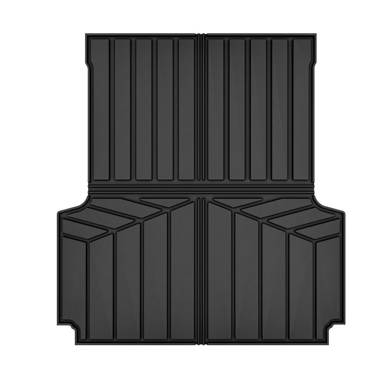 Truck Bed Mat for 2020-2023 Jeep Gladiator 5 Ft, Pickup Truck Bed Liner for Jeep Gladiator Accessories, All Weather Rugged TPE Truck Bed Liner Fit Jeep Gladiator