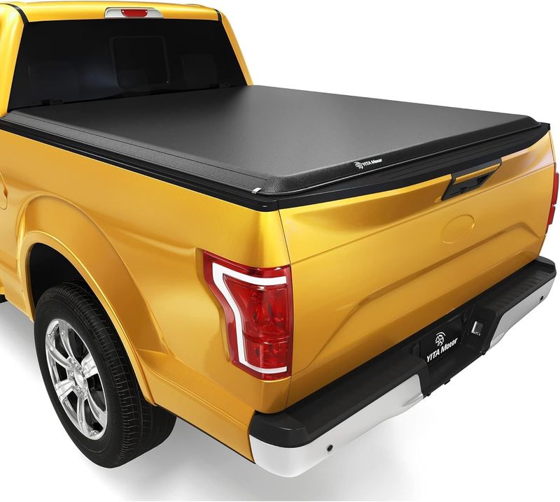 Soft Roll-Up Truck Bed Cover for Ford F250 F350 F450 2017–2025 | 8FT Bed Compatible – YITAMOTOR