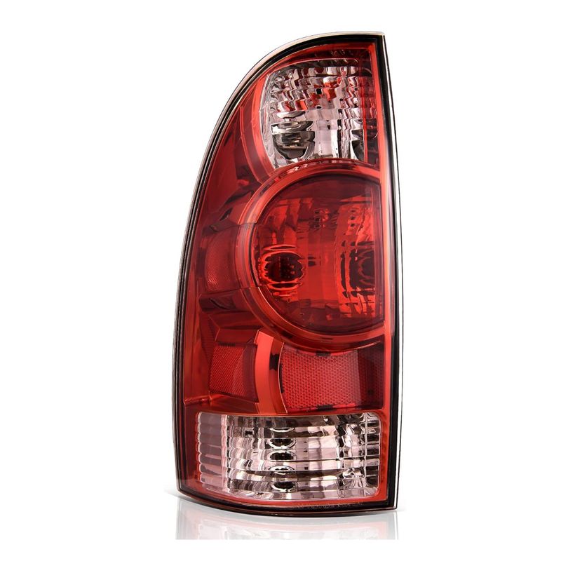 Left Driver Side Tail lights Assembly Brake Rear Lamps Compatible with 2005-2015 Toyota Tacoma Taillight OE Replacement-With Bulb