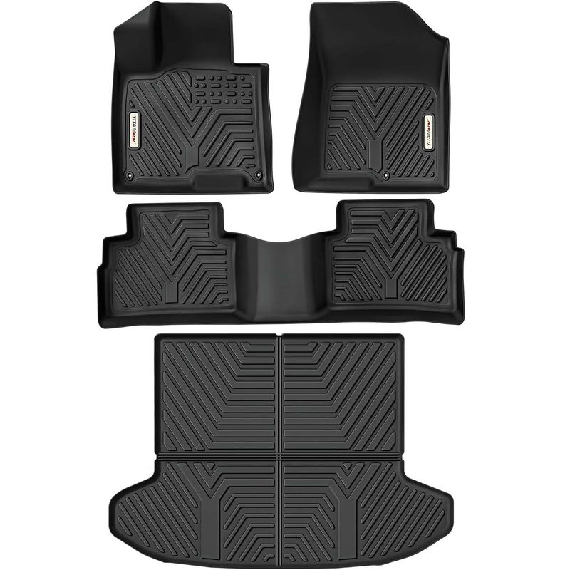 2023 Kia Sportage floor mats, Sportage non-hybrid liners, TPE all-weather mats, waterproof car accessories, anti-slip vehicle liners, exact fit Sportage 2025, YITAMOTOR floor protection, SUV interior accessories, black custom car mats