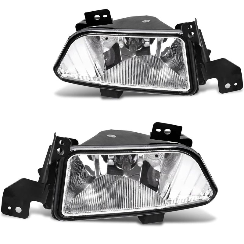 YITAMOTOR Fog Lights Compatible with 2006 2007 2008 Pilot 06 07 08 Fog Light Replacement(Clear Lens w/Bulbs) with H11 12V 55W Bulbs,Clear Lens