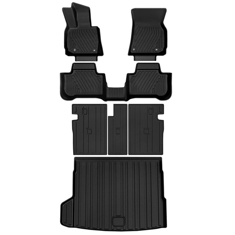 YITAMOTOR X3 mats, 2025 BMW X3 floor liners, luxury SUV trunk mat, TPE back seat protector, German car accessories, anti-slip BMW mats, full set X3 interior protection