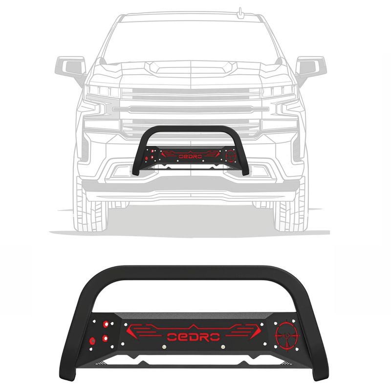 silverado bull bar, chevy silverado bull bar, 2020 silverado bull bar, bull bar silverado, black bull bar for chevy silverado