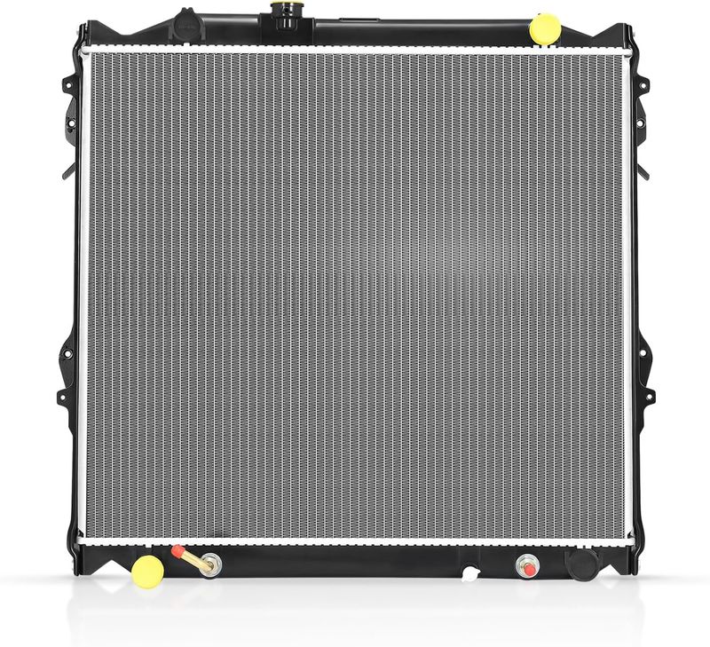 YITAMOTOR radiator, Toyota 4Runner radiator, 3.4L V6 cooling, 2.7L engine radiator, SUV cooling system, aluminum radiator replacement, direct fit radiator, 4Runner cooling parts, off-road radiator, Toyota truck parts