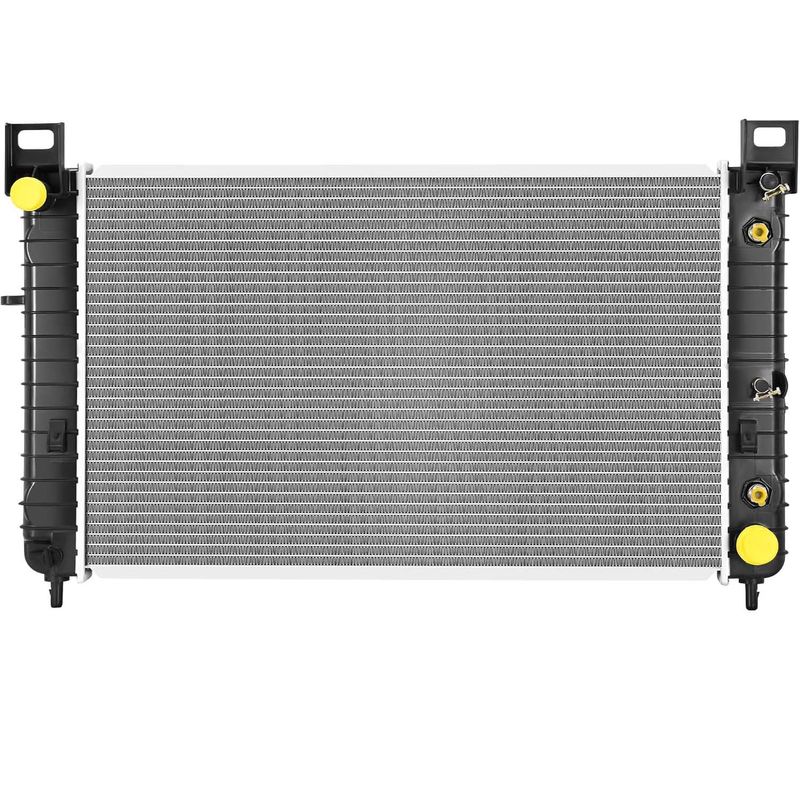 YITAMOTOR radiator, GM truck radiator, Sierra cooling system, Silverado radiator replacement, 5.3L V8 radiator, large core radiator, heavy duty cooling, aluminum radiator, SUV radiator, truck cooling system