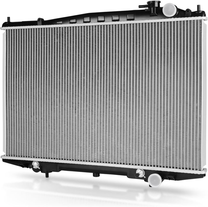 YITAMOTOR radiator, Nissan Frontier radiator, Xterra cooling system, 3.3L V6 radiator, 2.4L engine cooling, truck radiator replacement, aluminum radiator, automatic transmission cooler, direct fit radiator, Nissan truck parts