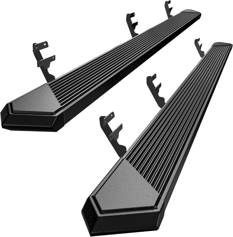 running boards for Ford F150, truck side steps, F250 Super Duty nerf bars, black running boards, F350 crew cab steps, aftermarket truck accessories, YITAMOTOR replacement parts