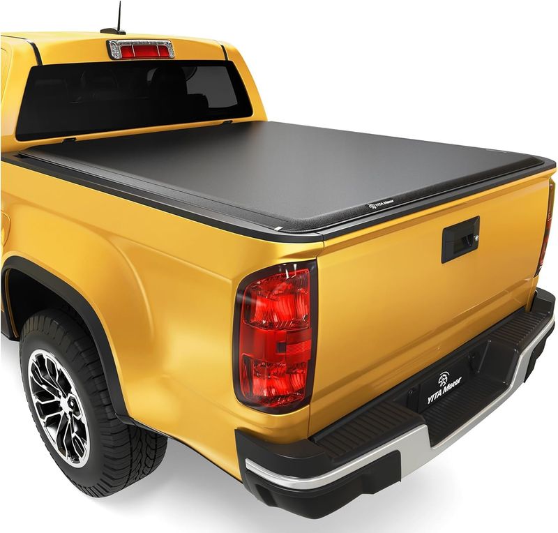 2015-2025 Chevy Colorado/GMC Canyon, Fleetside 5.2 ft Bed Soft Roll Up Truck Bed Tonneau Cover