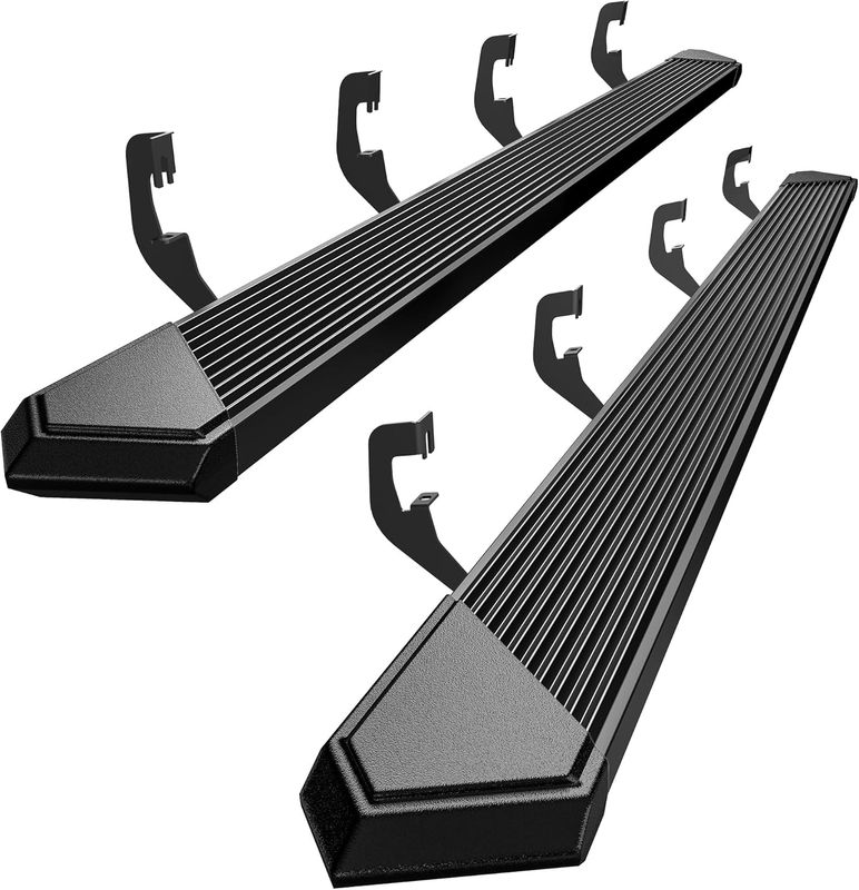 Silverado 1500 running boards, GMC Sierra side steps, 2500HD nerf bars, aftermarket truck running boards, Chevy Silverado crew cab steps, YITAMOTOR nerf bars, heavy duty side steps