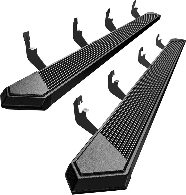 Chevy Colorado running boards, GMC Canyon side steps, Colorado Crew Cab nerf bars, aftermarket truck steps, 2015-2025 Canyon accessories, black step bars, YITAMOTOR running boards, truck side steps