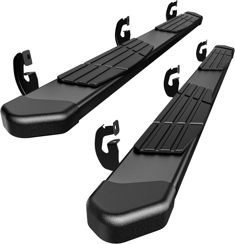 Ford F150 running boards, F150 SuperCrew steps, 2004 F150 nerf bars, textured black step rails, aftermarket truck side steps, F150 crew cab running boards, YITAMOTOR nerf bars