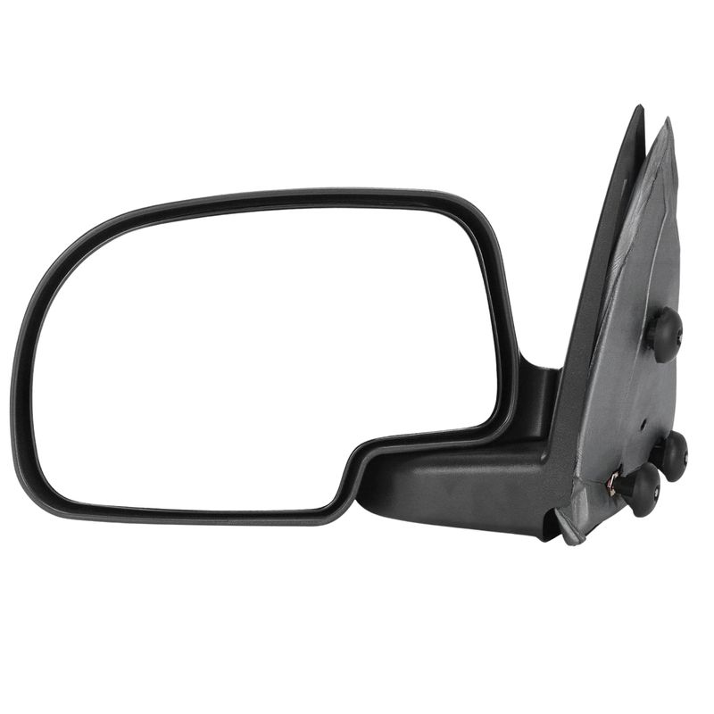 Manual Side Mirror Driver Left for 99-07 Silverado Sierra 00-06 GMC Yukon 1500