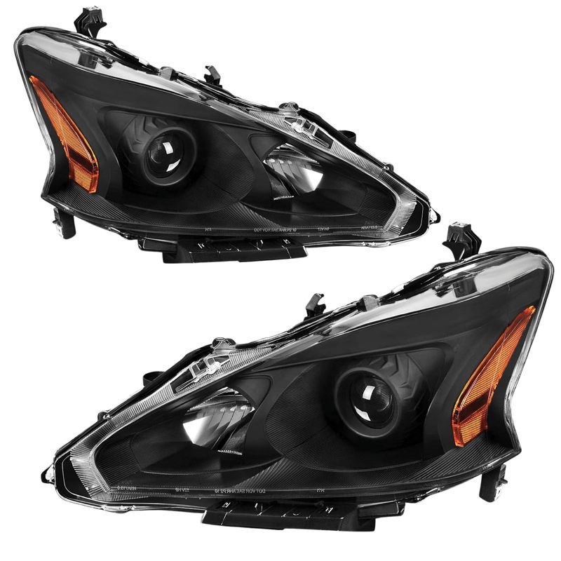 LED Headlights with Projector for 2013-2015 Nissan Altima 4-Door Sedan