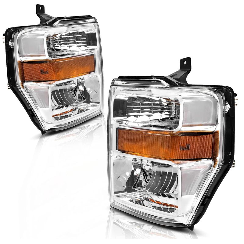 2008-2010 Ford F-250 F-350 F-450 Super Duty LED Headlights Assembly