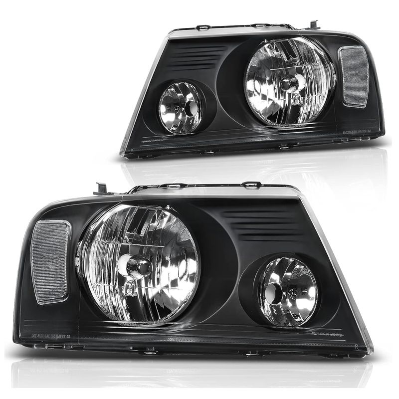 Headlight Assembly Compatible with 2004 2005 2006 2007 2008 Ford F-150 