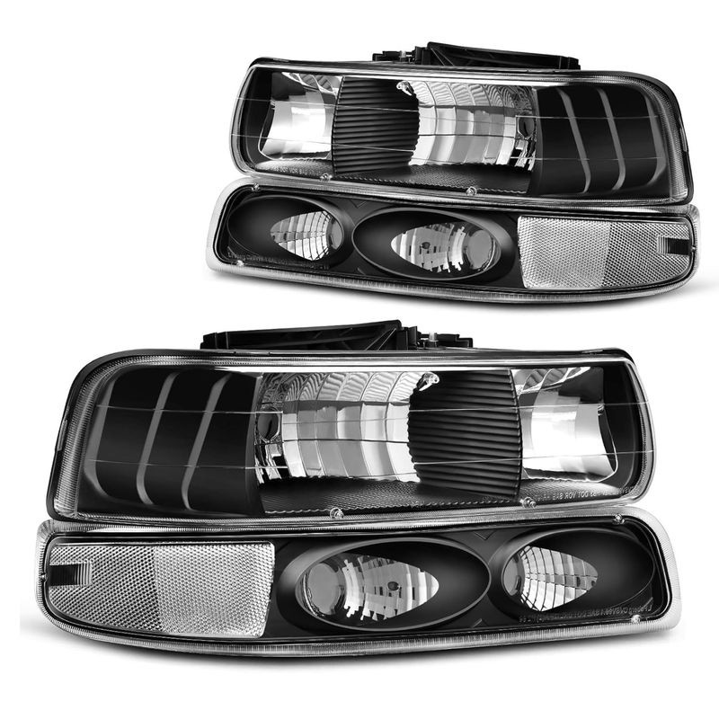 1999-2002 Chevy Silverado LED Headlights for Headlight Replacement